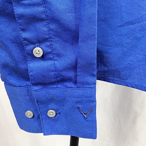 Callaway Golf Top Womens Size Medium Long Sleeve Button Down - Picture 6 of 7